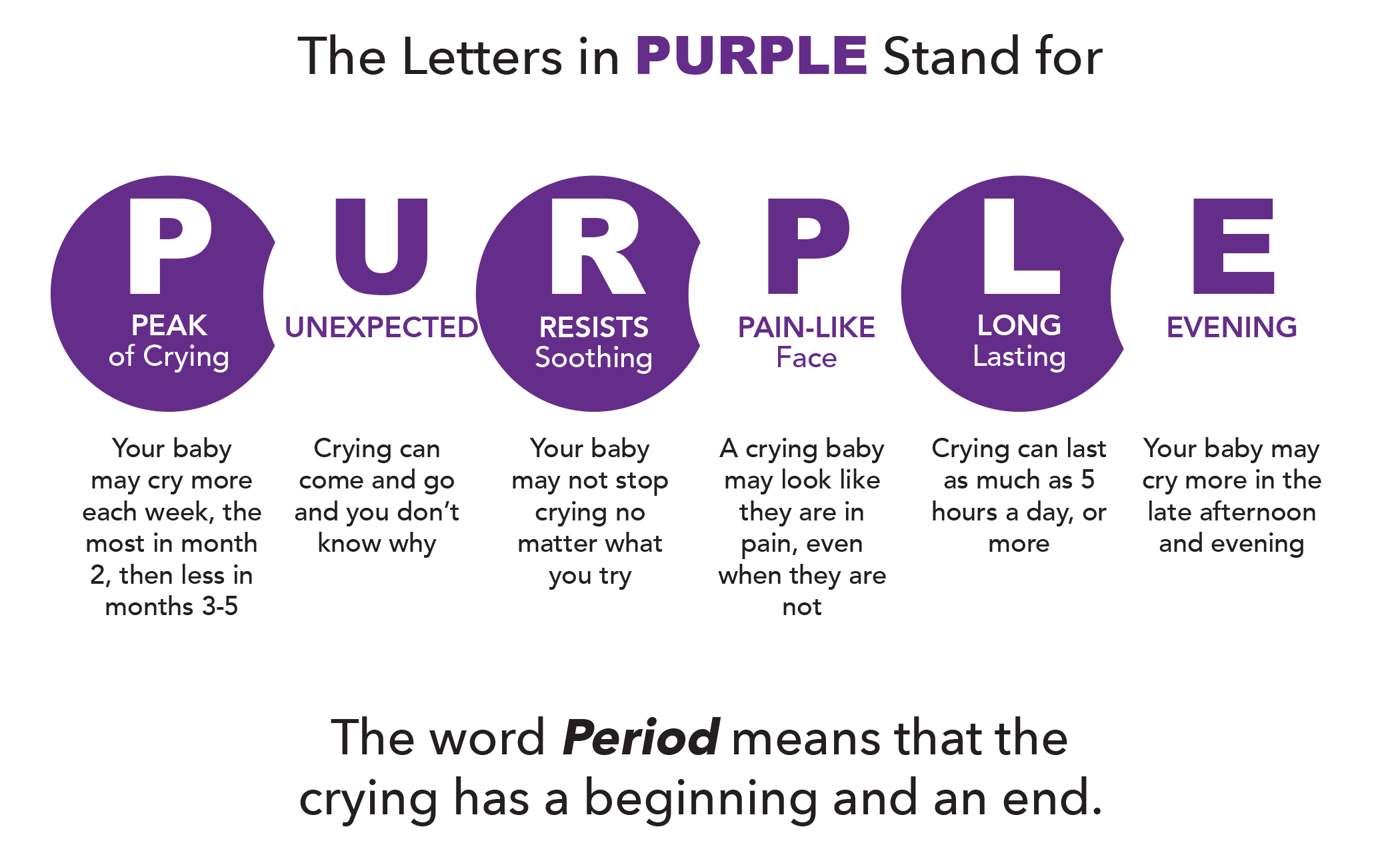 What is the purple crying?